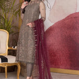 Zarif | Afreen Formals | ZA 10 DOVE