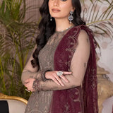 Zarif | Afreen Formals | ZA 10 DOVE