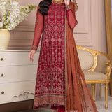 Zarif | Afreen Formals | ZA 08 GARNET