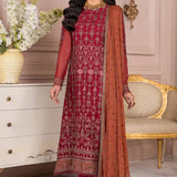 Zarif | Afreen Formals | ZA 08 GARNET