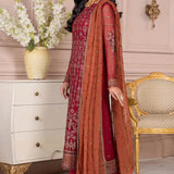 Zarif | Afreen Formals | ZA 08 GARNET