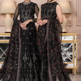 Zarif | Afreen Formals | ZA 03 BLACK AFFAIR