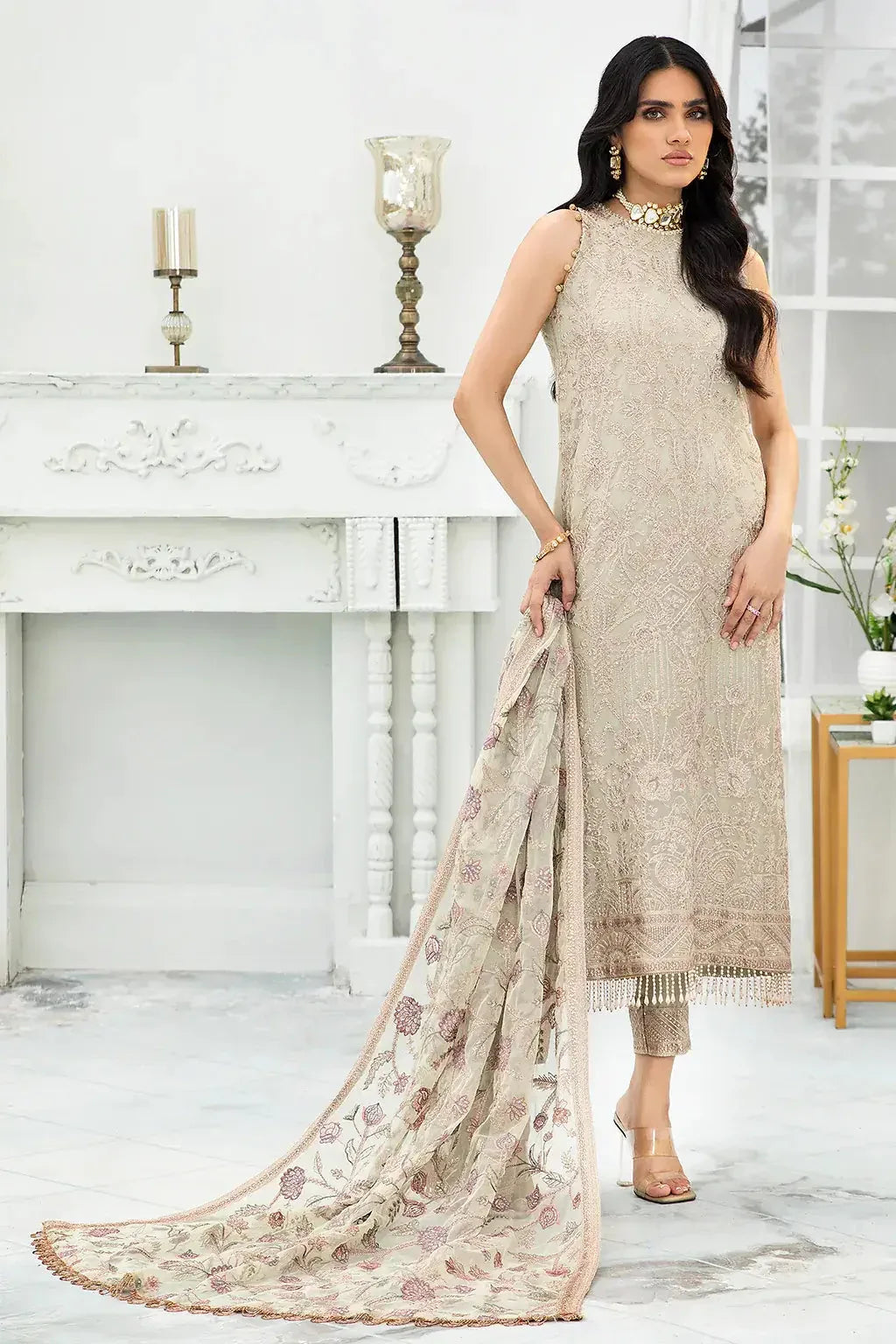 Zarif | DE LUXURY Formals | FLORA - Rang-e-Khaas