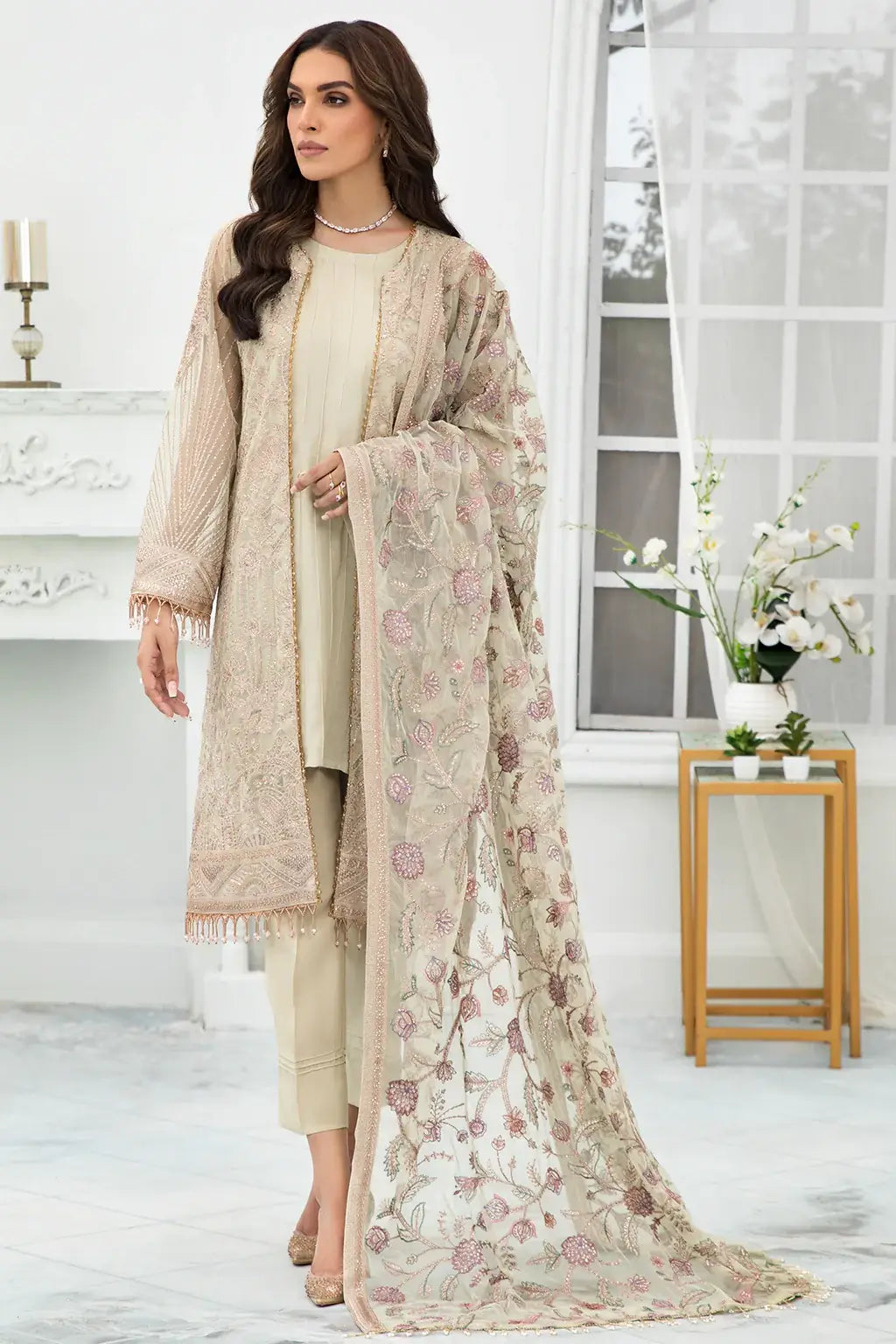Zarif | DE LUXURY Formals | FLORA - Rang-e-Khaas