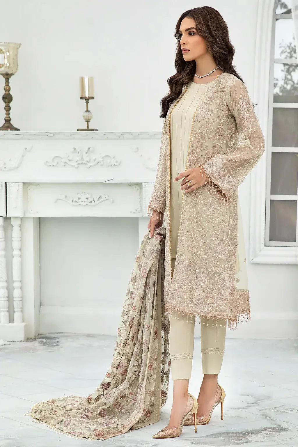 Zarif | DE LUXURY Formals | FLORA - Rang-e-Khaas