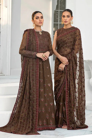 Zarif | DE LUXURY Formals | HAZEL WOOD - Rang-e-Khaas