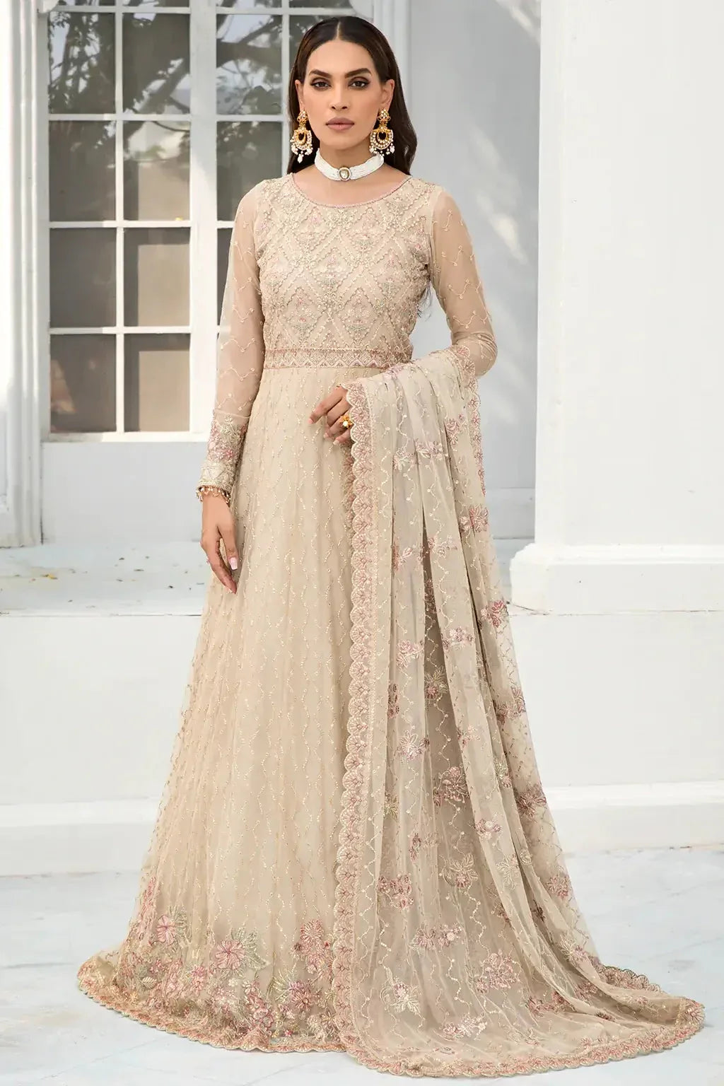 Zarif | DE LUXURY Formals | JASMINE - Rang-e-Khaas
