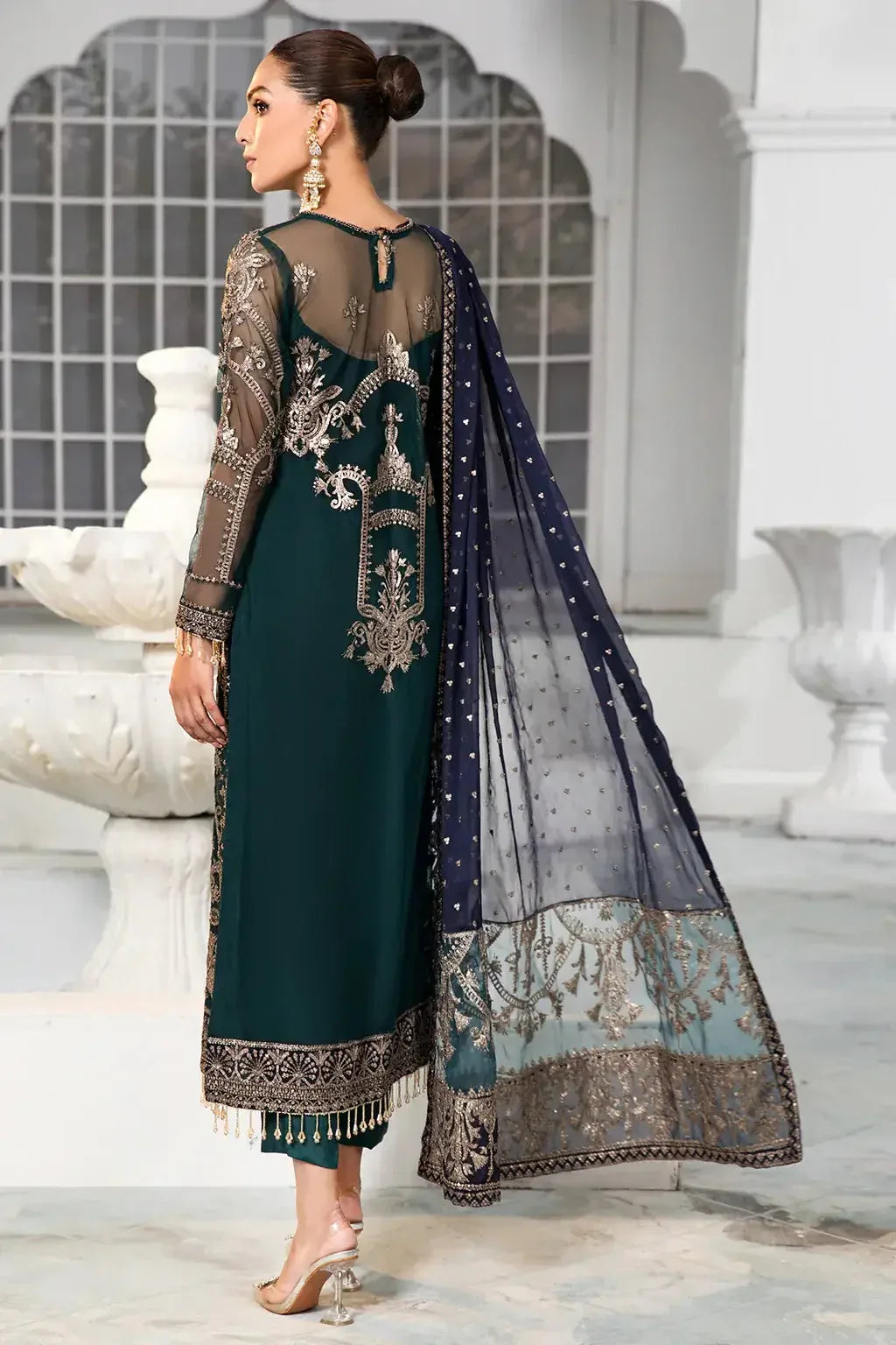 Zarif | DE LUXURY Formals | MEADOW - Rang-e-Khaas