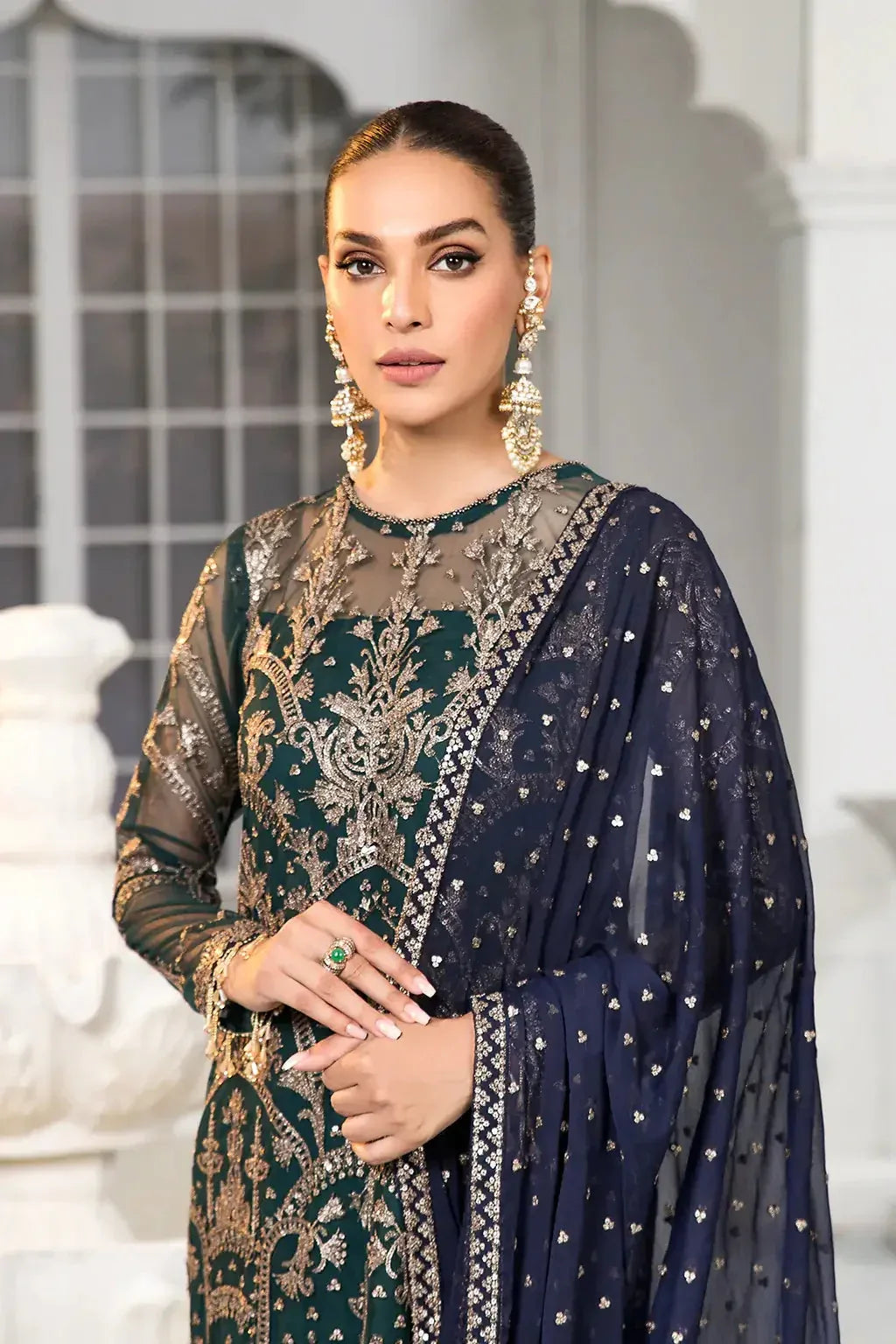 Zarif | DE LUXURY Formals | MEADOW - Rang-e-Khaas