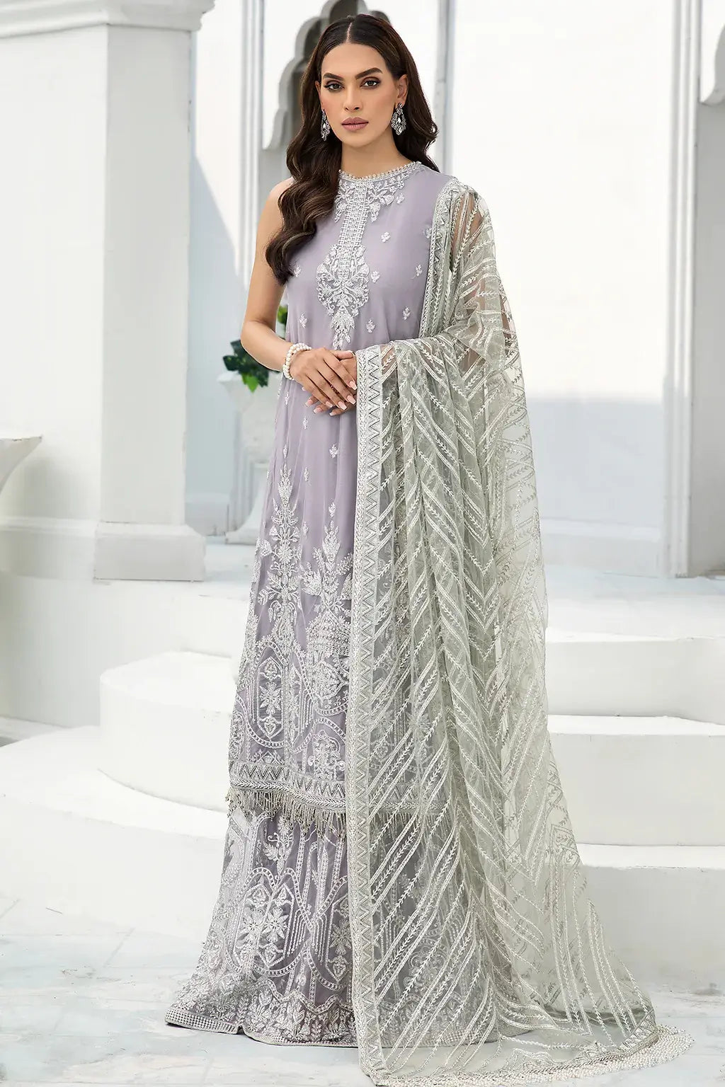 Zarif | DE LUXURY Formals | MERYL - Rang-e-Khaas