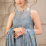 Zarif | Falak Formals | ZF 05 BLUE BELL