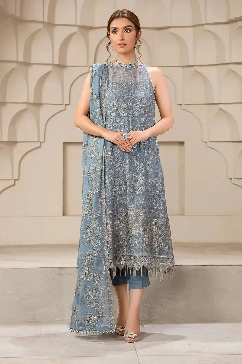 Zarif | Falak Formals | ZF 05 BLUE BELL - Rang-e-Khaas