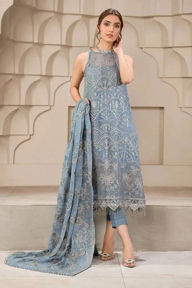 Zarif | Falak Formals | ZF 05 BLUE BELL - Rang-e-Khaas