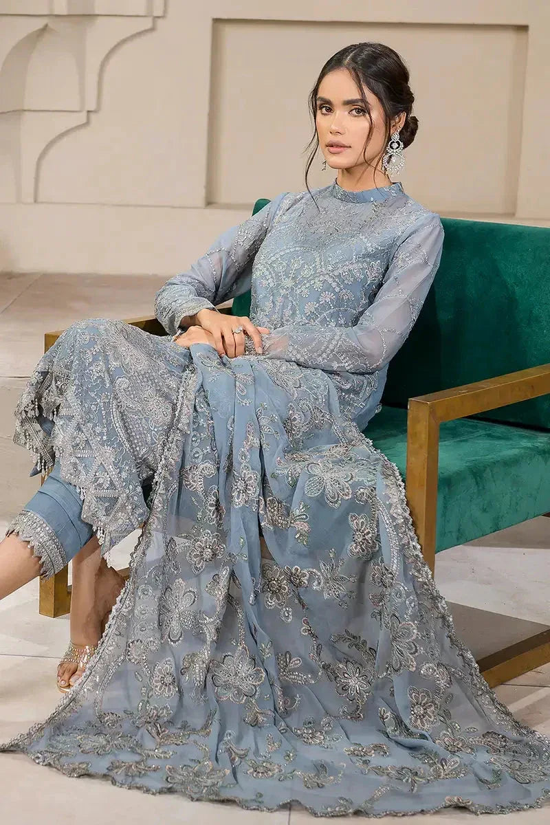 Zarif | Falak Formals | ZF 05 BLUE BELL - Rang-e-Khaas