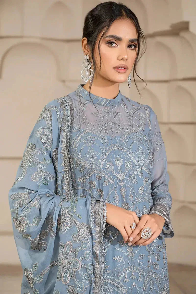 Zarif | Falak Formals | ZF 05 BLUE BELL - Rang-e-Khaas
