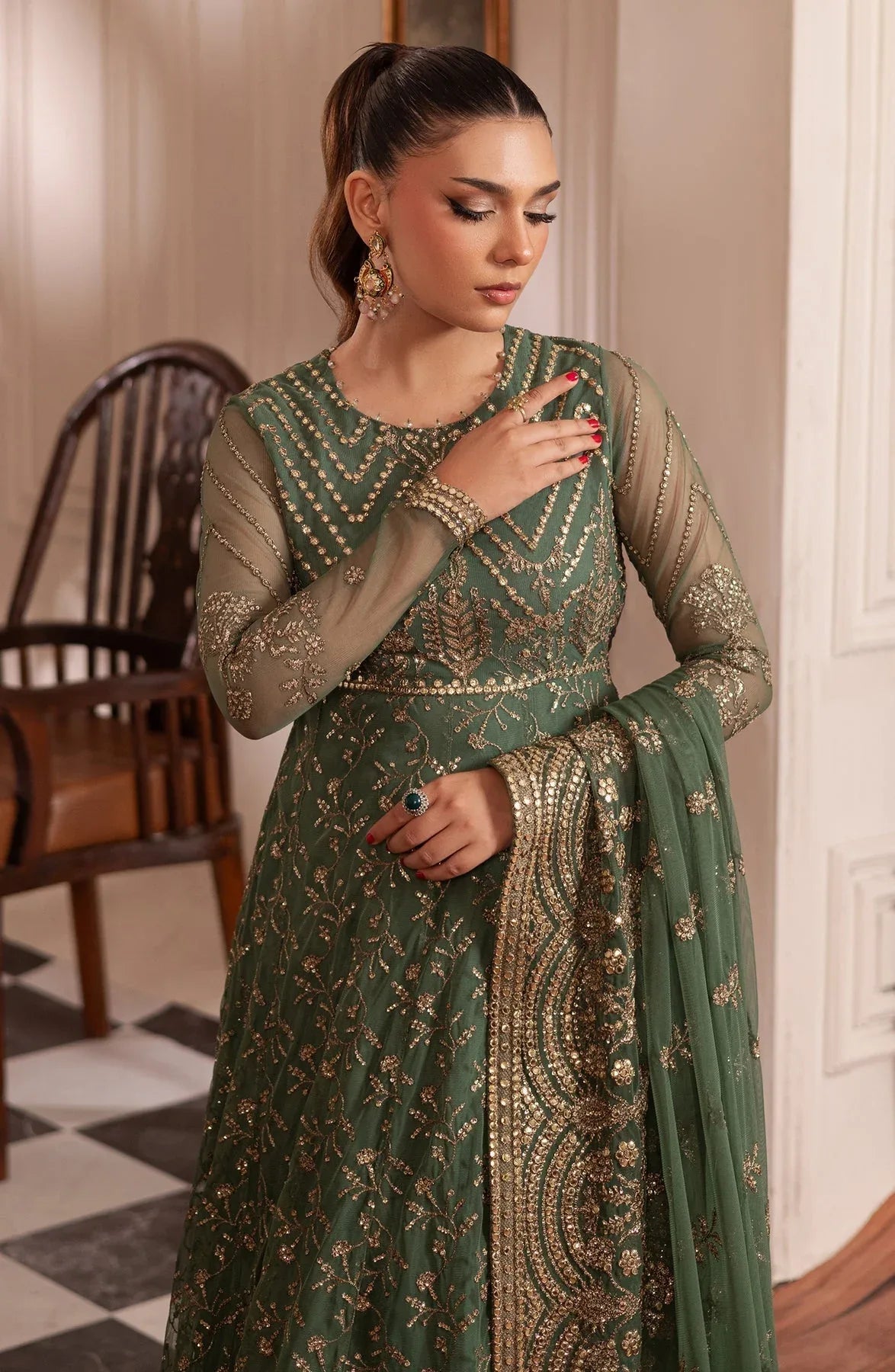 Zarif | Inayat Wedding Formals |  ZRI 04 SHABAB - Rang-e-Khaas