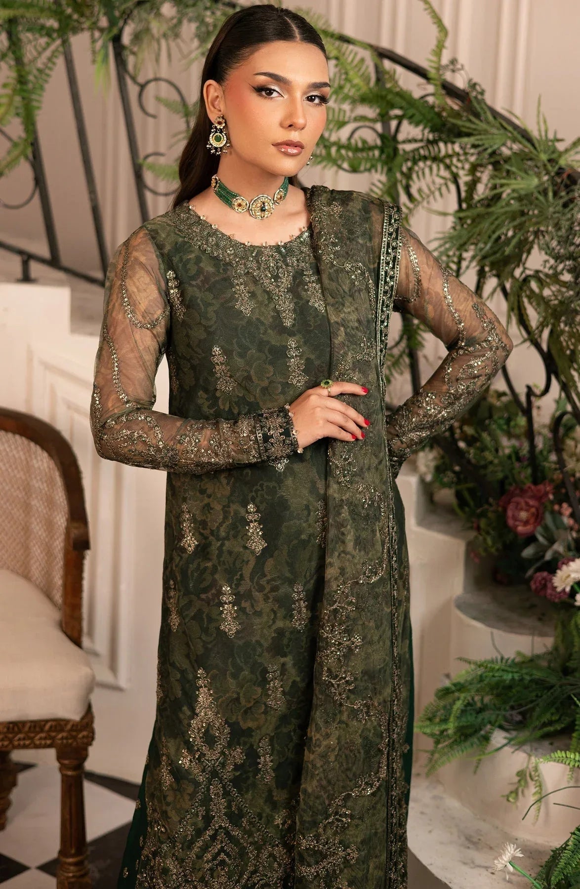 Zarif | Inayat Wedding Formals |  ZRI 06 FITOOR - Rang-e-Khaas