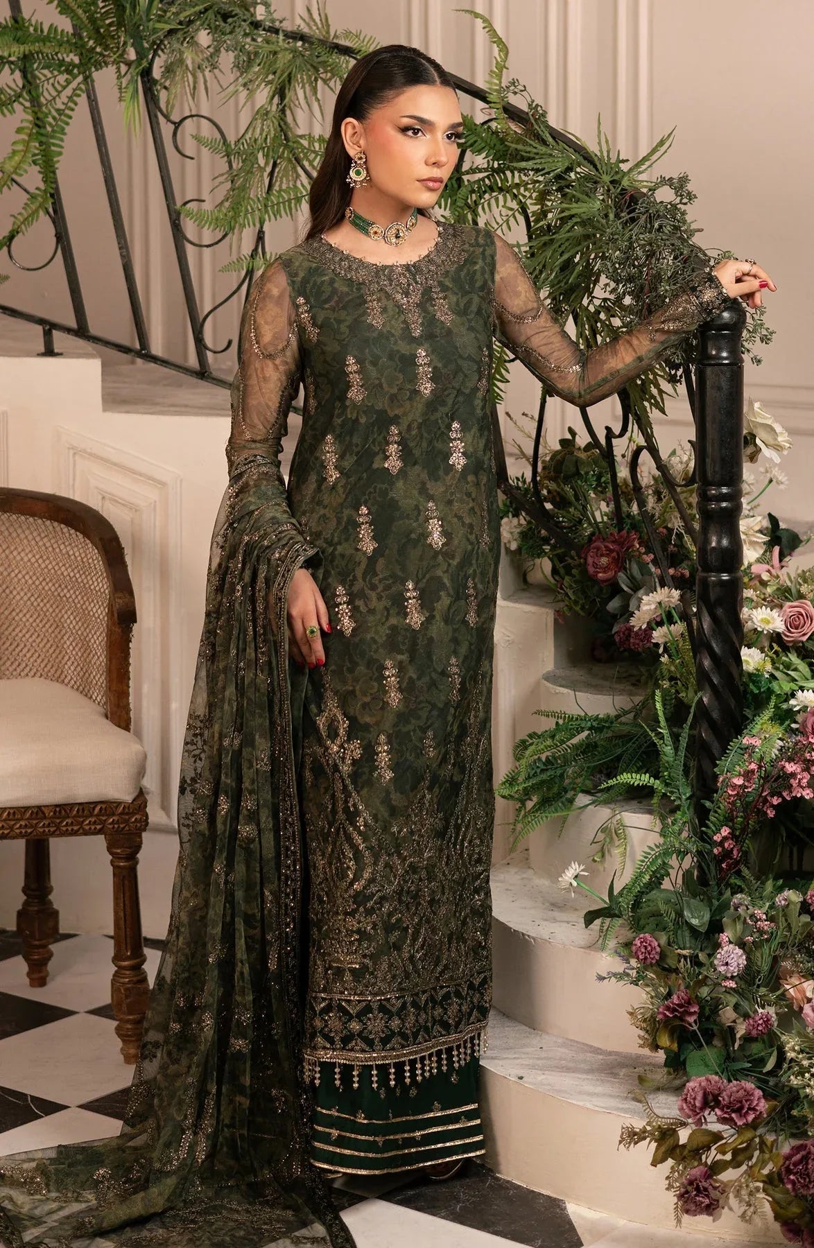 Zarif | Inayat Wedding Formals |  ZRI 06 FITOOR - Rang-e-Khaas