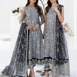 Zarif | LA CELESTE LUXURY Formals | ZLC 05 ASH GREY