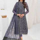Zarif | LA CELESTE LUXURY Formals | ZLC 08 DUSTY TEAL