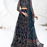 Zarif | LA CELESTE LUXURY Formals | ZLC 01 BLUEBERRY