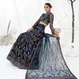 Zarif | LA CELESTE LUXURY Formals | ZLC 01 BLUEBERRY
