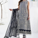Zarif | LA CELESTE LUXURY Formals | ZLC 05 ASH GREY