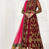 Zarif | LA CELESTE LUXURY Formals | ZLC 04 BURNT ROSE