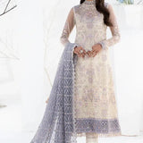 Zarif | LA CELESTE LUXURY Formals | ZLC 02 PEARL WHITE