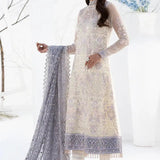 Zarif | LA CELESTE LUXURY Formals | ZLC 02 PEARL WHITE