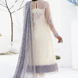 Zarif | LA CELESTE LUXURY Formals | ZLC 02 PEARL WHITE