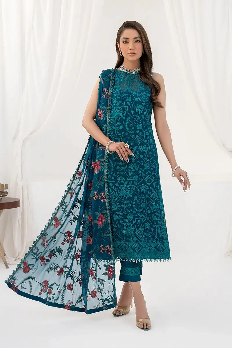 Zarif | LA CELESTE LUXURY Formals | ZLC 03 GARDENIA - Rang-e-Khaas
