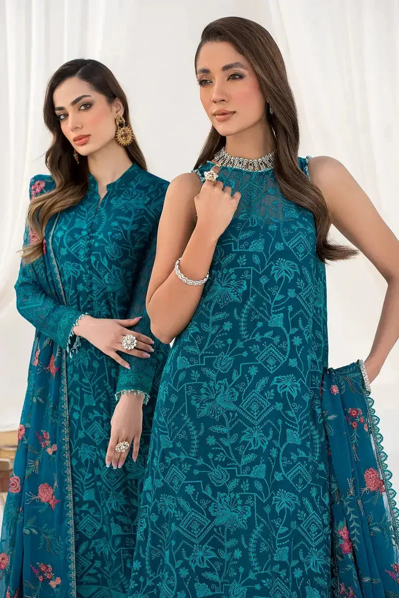 Zarif | LA CELESTE LUXURY Formals | ZLC 03 GARDENIA - Rang-e-Khaas