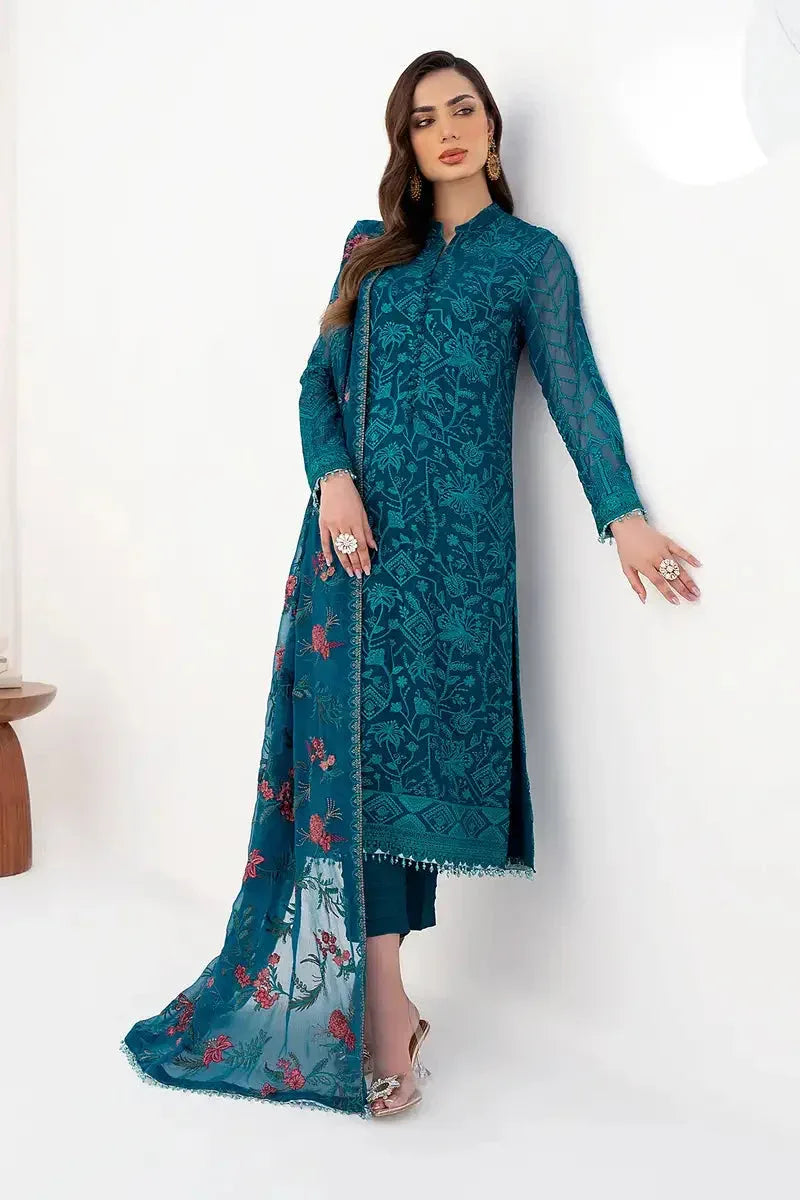 Zarif | LA CELESTE LUXURY Formals | ZLC 03 GARDENIA - Rang-e-Khaas