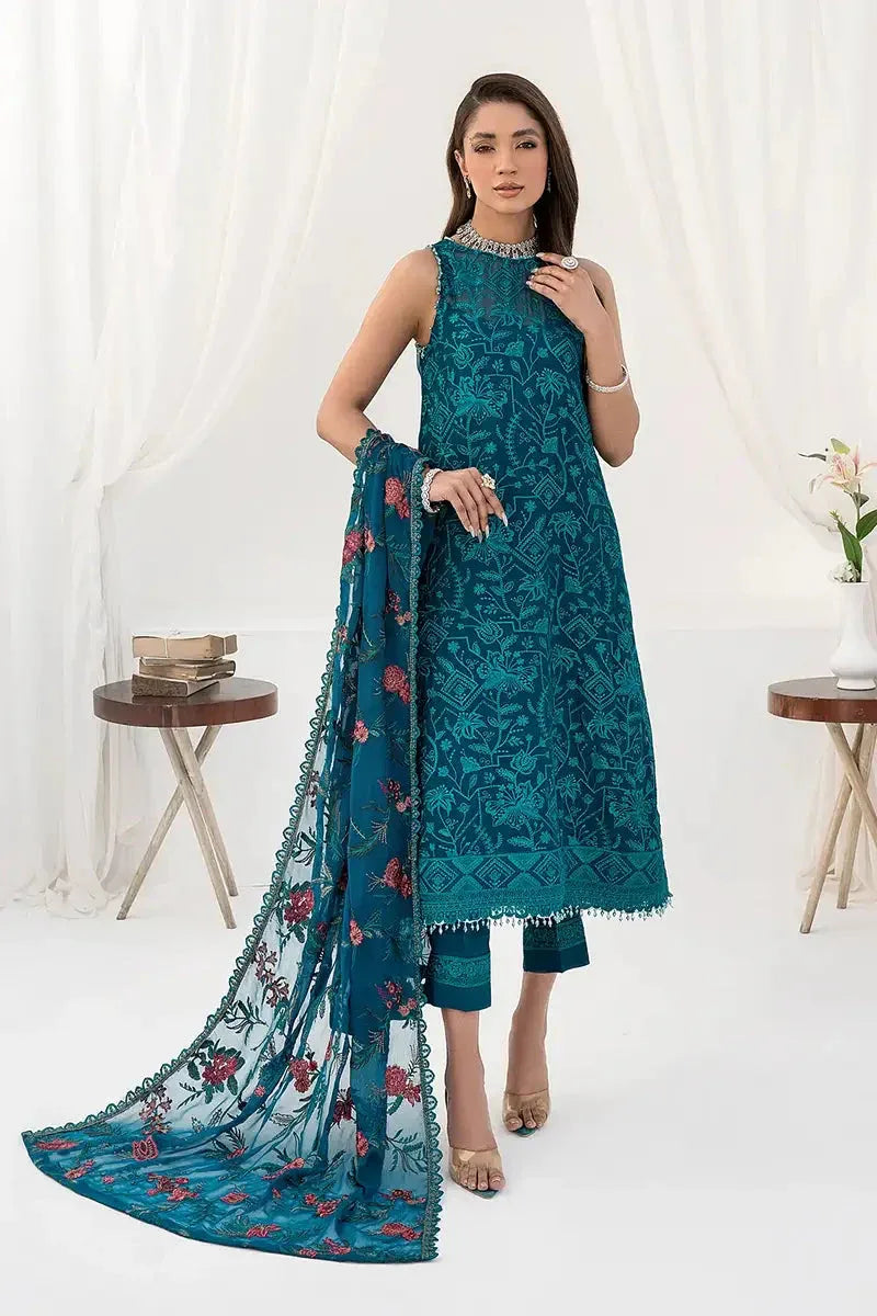 Zarif | LA CELESTE LUXURY Formals | ZLC 03 GARDENIA - Rang-e-Khaas
