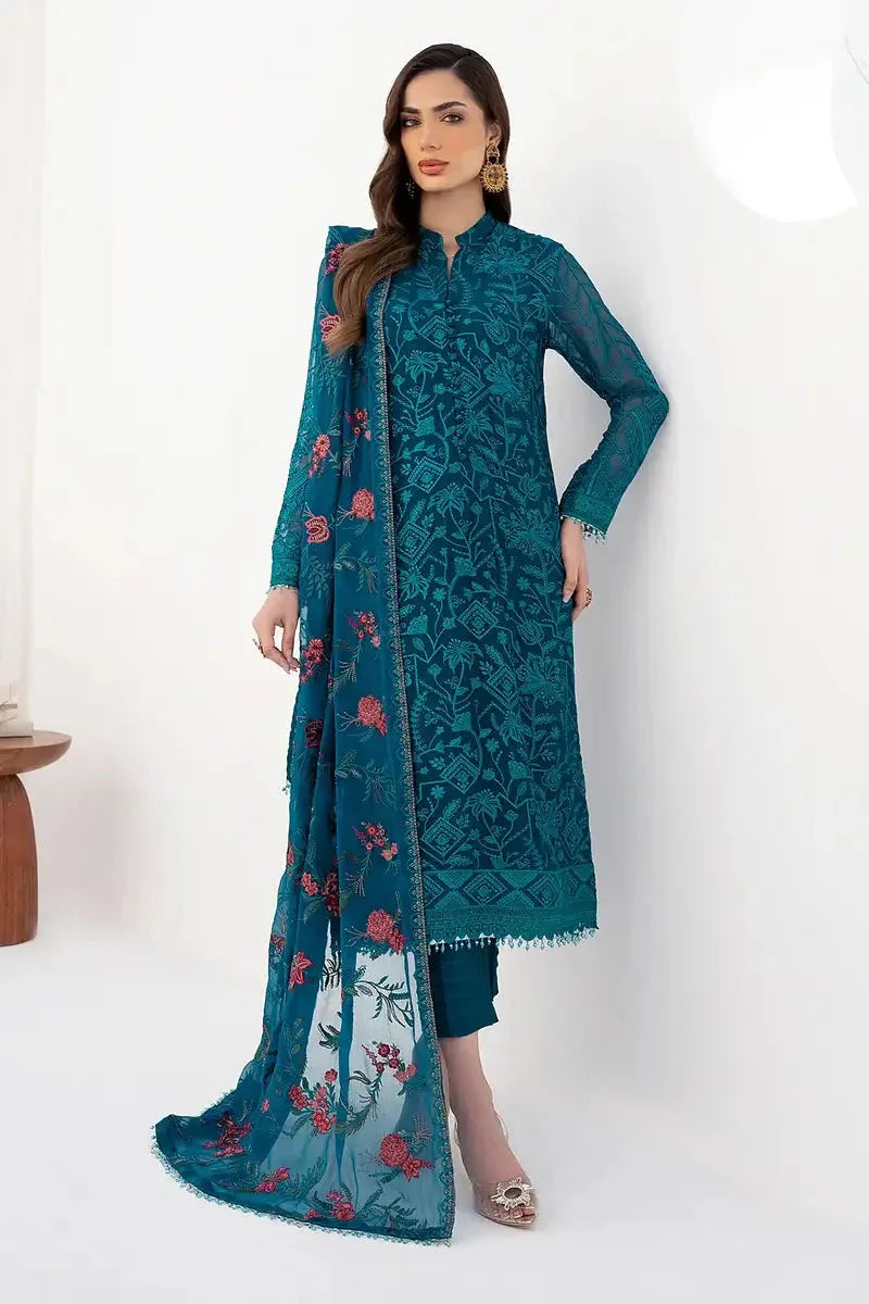 Zarif | LA CELESTE LUXURY Formals | ZLC 03 GARDENIA - Rang-e-Khaas