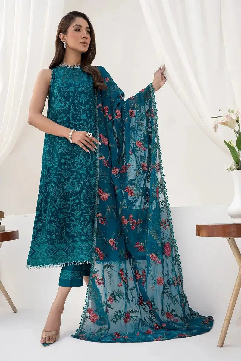 Zarif | LA CELESTE LUXURY Formals | ZLC 03 GARDENIA - Rang-e-Khaas
