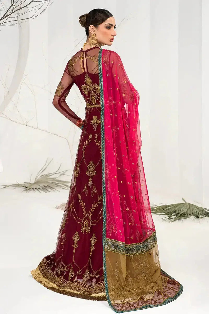 Zarif | LA CELESTE LUXURY Formals | ZLC 04 BURNT ROSE - Rang-e-Khaas