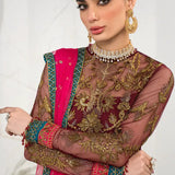 Zarif | LA CELESTE LUXURY Formals | ZLC 04 BURNT ROSE - Rang-e-Khaas