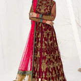 Zarif | LA CELESTE LUXURY Formals | ZLC 04 BURNT ROSE - Rang-e-Khaas