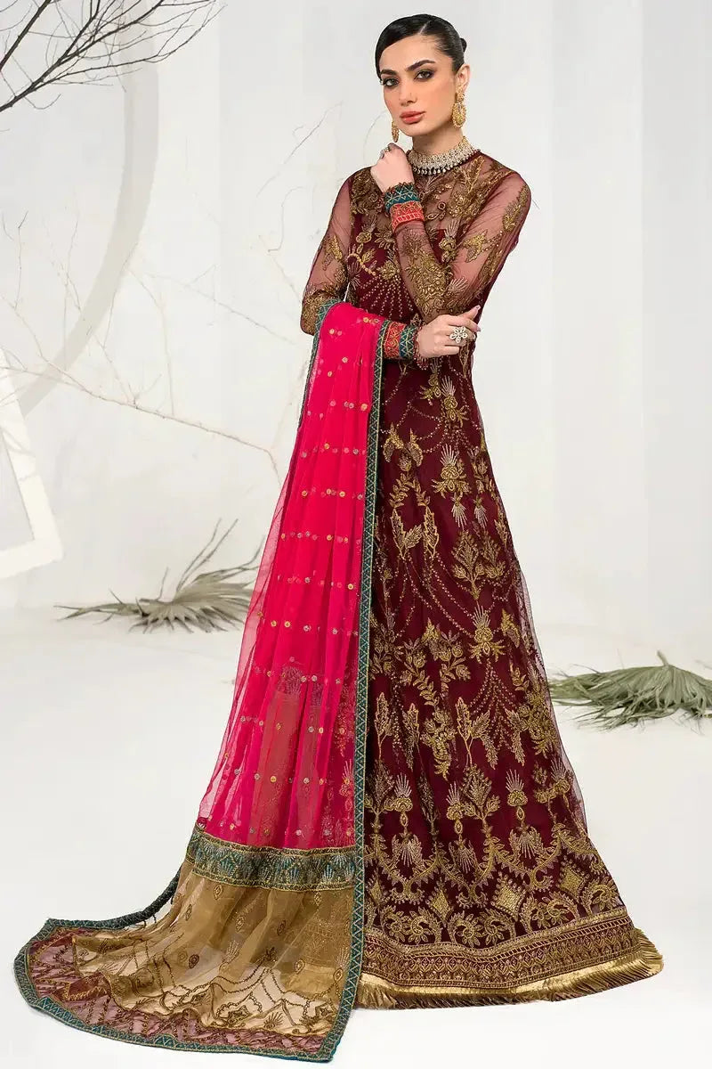 Zarif | LA CELESTE LUXURY Formals | ZLC 04 BURNT ROSE - Rang-e-Khaas