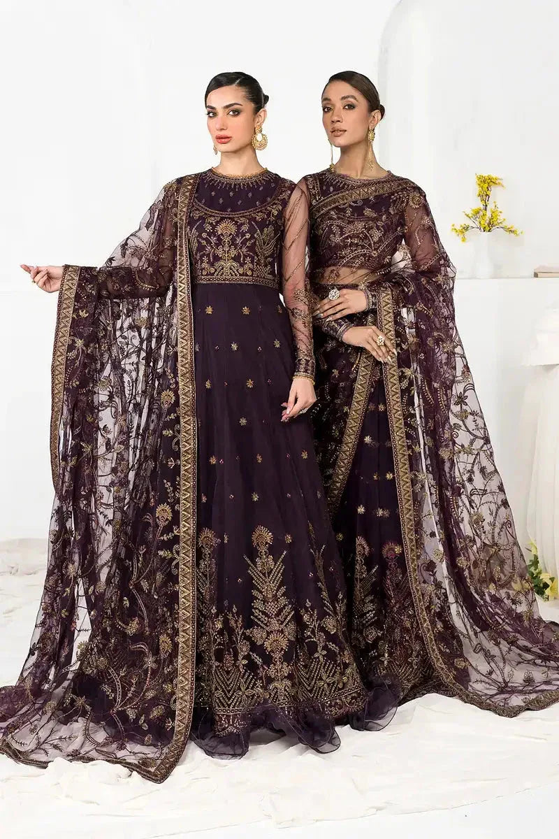 Zarif | LA CELESTE LUXURY Formals | ZLC 06 LAVENDER - Rang-e-Khaas