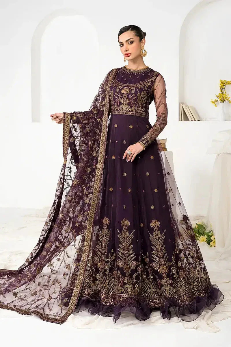 Zarif | LA CELESTE LUXURY Formals | ZLC 06 LAVENDER - Rang-e-Khaas