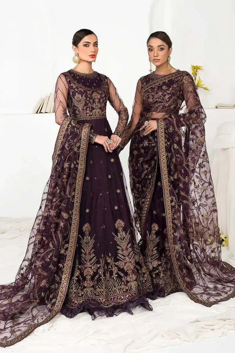Zarif | LA CELESTE LUXURY Formals | ZLC 06 LAVENDER - Rang-e-Khaas