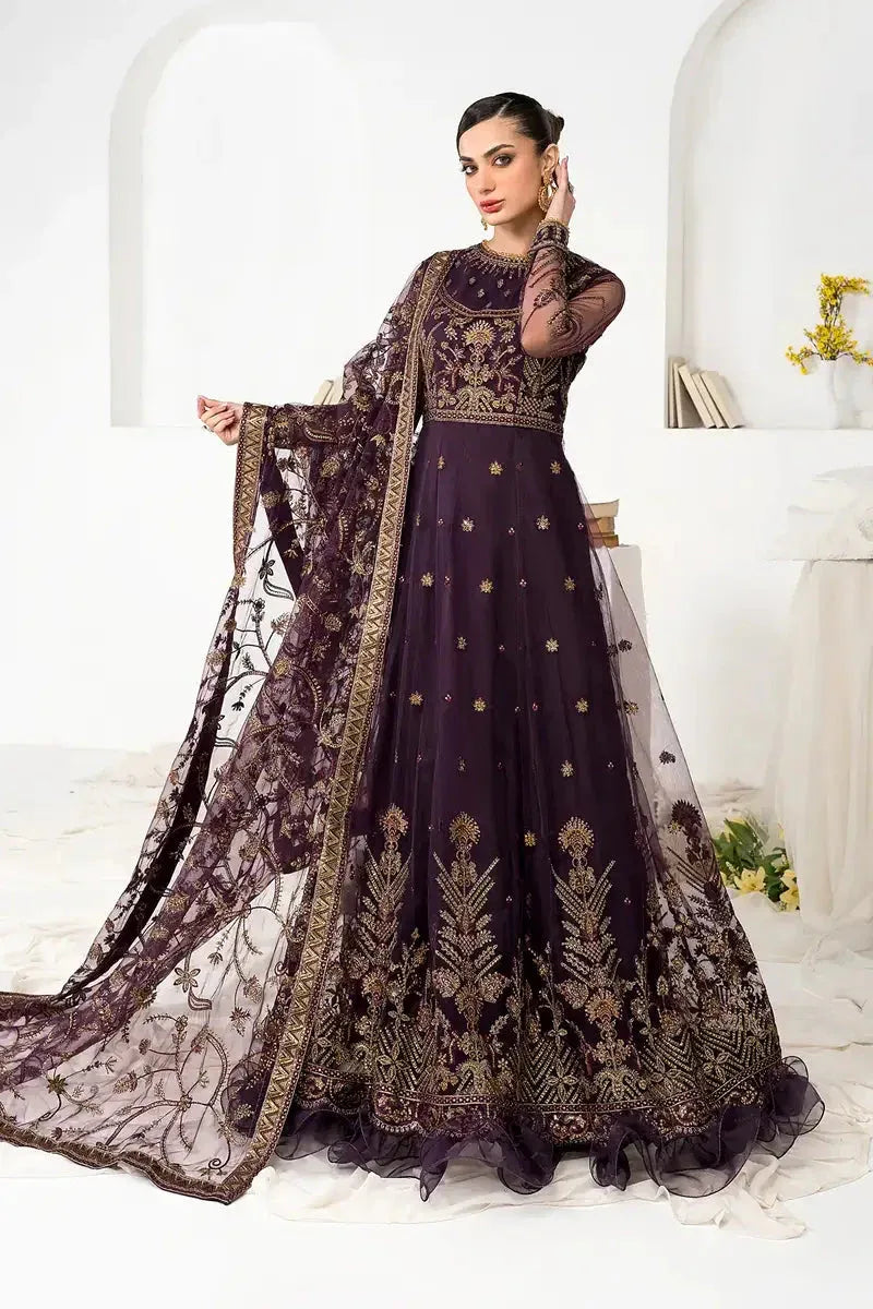 Zarif | LA CELESTE LUXURY Formals | ZLC 06 LAVENDER - Rang-e-Khaas