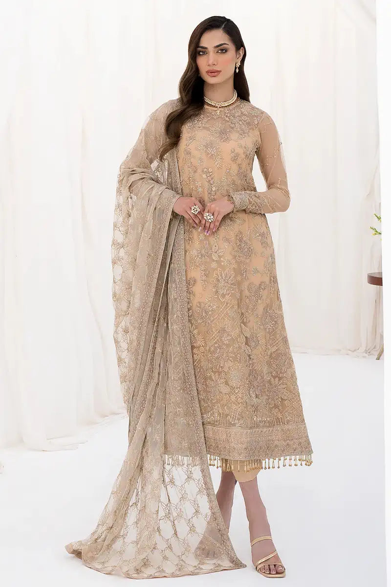 Zarif | LA CELESTE LUXURY Formals | ZLC 07 SAND GLOW - Rang-e-Khaas