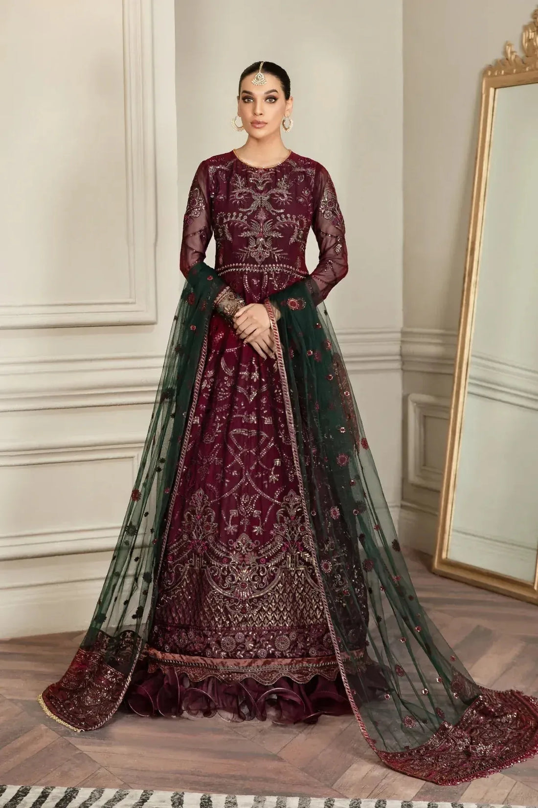 Zarif | Mehroz Formals  | Berry Wood - Rang-e-Khaas