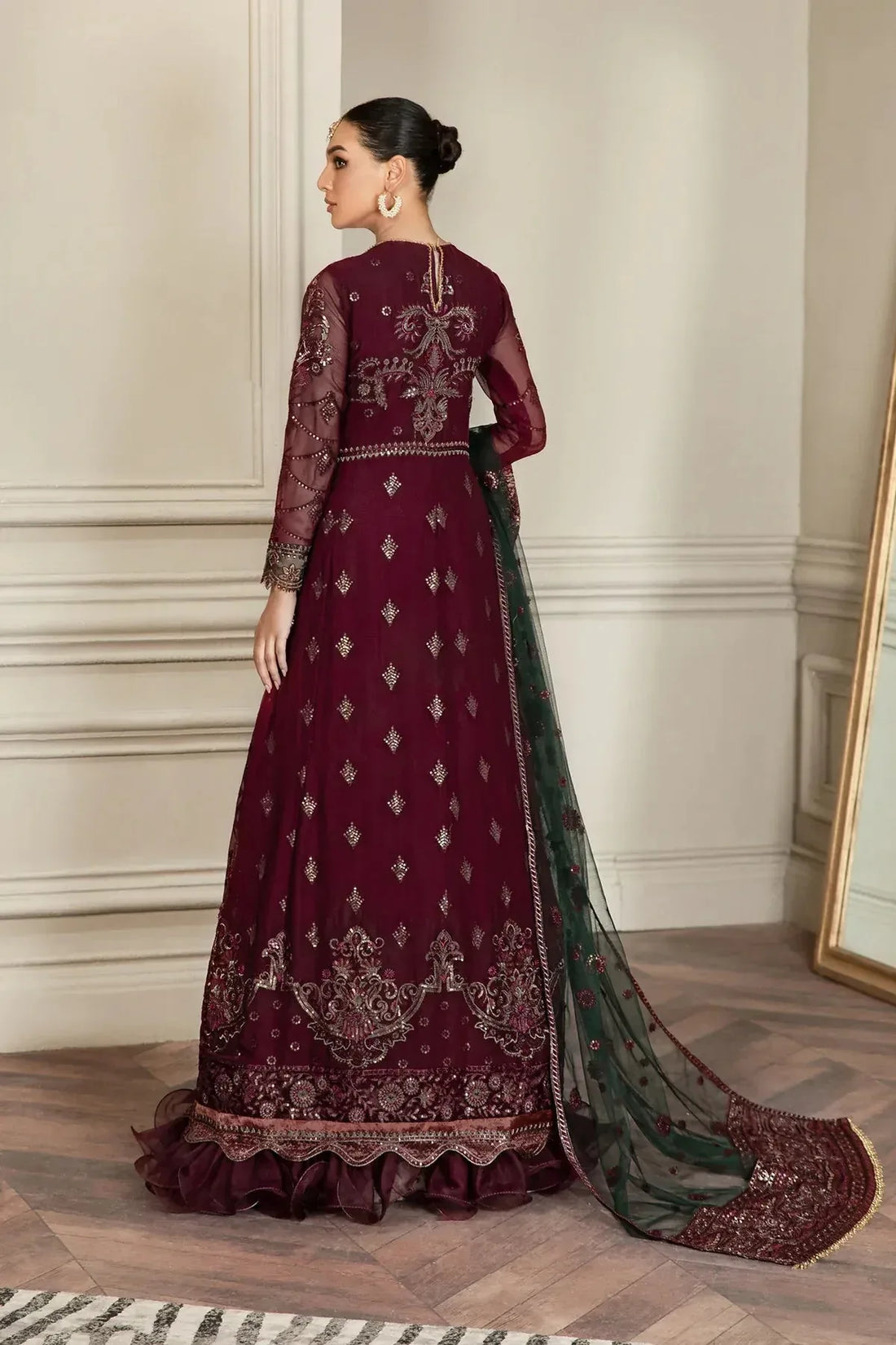 Zarif | Mehroz Formals  | Berry Wood - Rang-e-Khaas