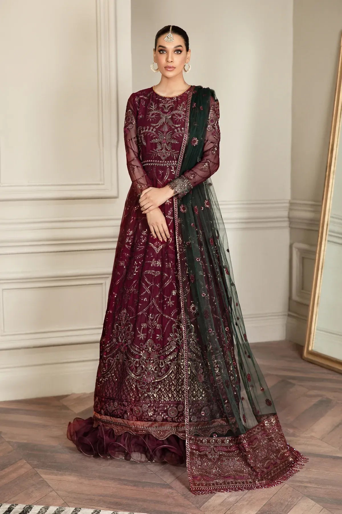 Zarif | Mehroz Formals  | Berry Wood - Rang-e-Khaas