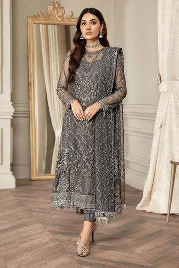 Zarif | Mehroz Formals | Storm Grey - Rang-e-Khaas